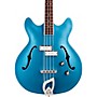 Guild Starfire I Bass Semi-Hollow Short Scale Double-Cut Electric Bass Guitar - Pelham Blue
