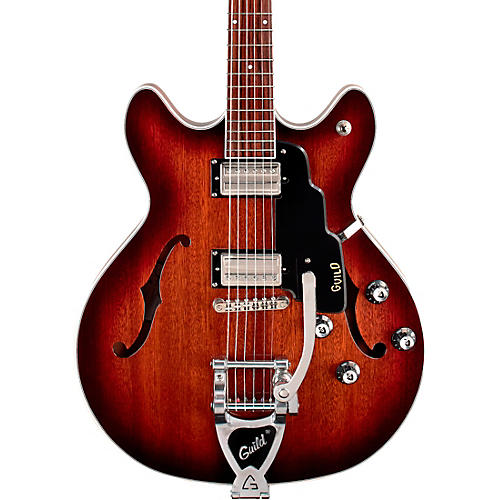 Guild Starfire I DC With Guild Vibrato Tailpiece Semi-Hollow Electric Guitar Condition 2 - Blemished California Burst 197881336752