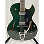Used Guild Starfire III Hollow Body Electric Guitar Emerald Green