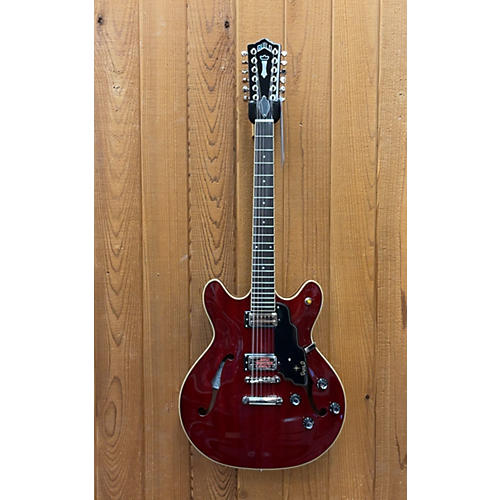 Guild Starfire IV 12 String Hollow Body Electric Guitar Cherry Red