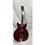 Used Guild Starfire IV Hollow Body Electric Guitar Cherry