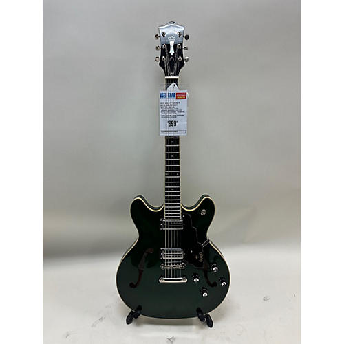 Guild Starfire IV Hollow Body Electric Guitar Green