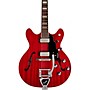 Guild Starfire V Hollowbody Archtop Electric Guitar with Guild Vibrato Tailpiece Cherry Red