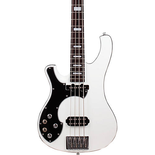 Schecter Guitar Research Stargazer-4 Left-Handed Electric Bass Guitar Gloss White