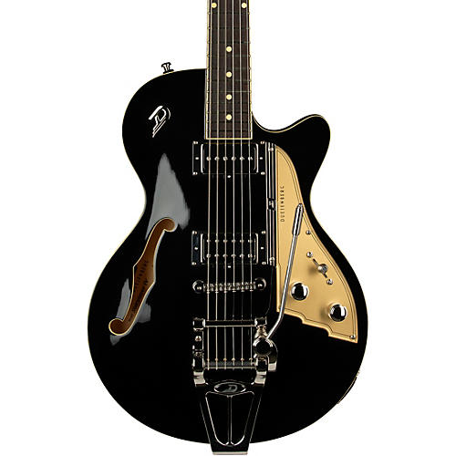 Duesenberg USA Starplayer TV Semi-Hollow Electric Guitar Black