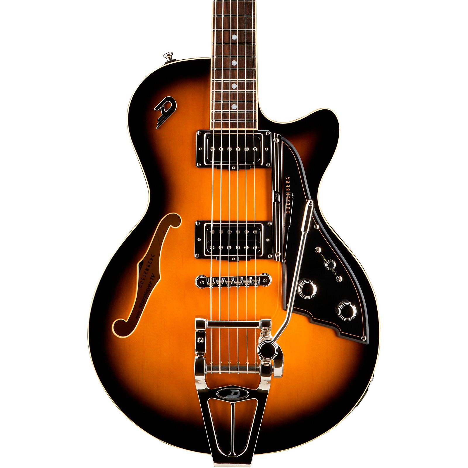 Duesenberg USA Starplayer TV with Tremolo SemiHollow Electric Guitar 2