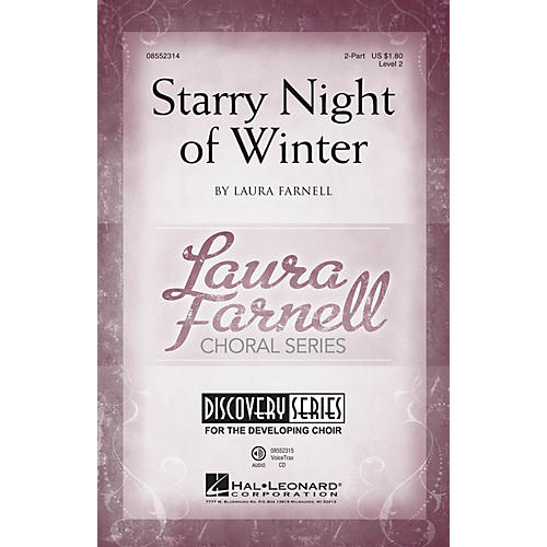 Hal Leonard Starry Night of Winter (Discovery Level 2) 2-Part composed by Laura Farnell