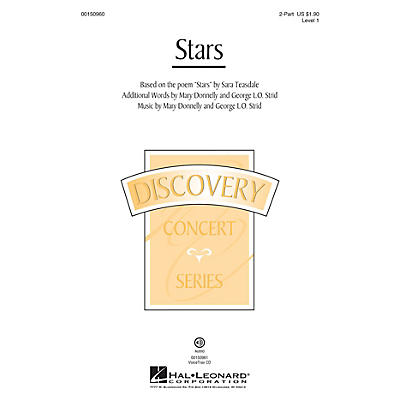 Hal Leonard Stars (Discovery Level 1) 2-Part composed by Mary Donnelly