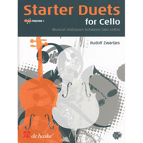 De Haske Music Starter Duets for Cello De Haske Play-Along Book Series Arranged by Rudolf Zwartjes