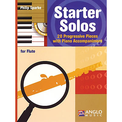 Anglo Music Starter Solos for Flute Anglo Music Press Play-Along Series Softcover with CD