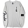 Fender Static Long Sleeve T-Shirt Large White