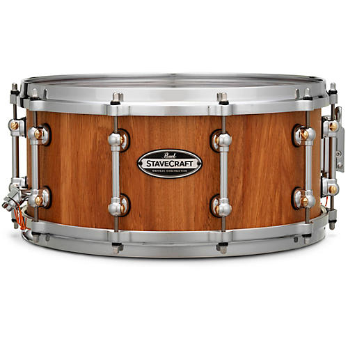 Pearl StaveCraft Makha Snare Drum Condition 1 - Mint 14 x 6.5 in. Hand-Rubbed Natural