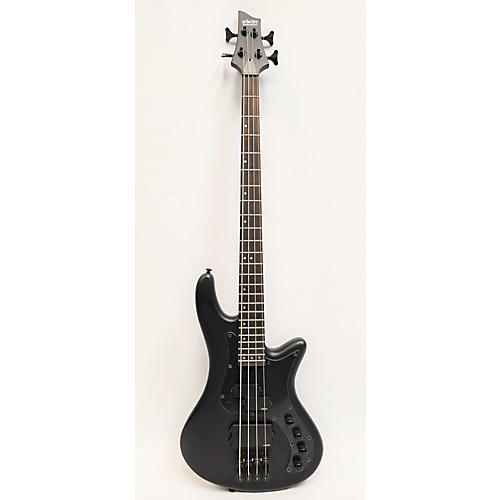 Schecter Guitar Research Stealth-4 Electric Bass Guitar Black