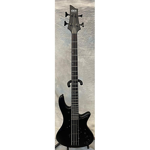Schecter Guitar Research Stealth-4 Electric Bass Guitar Black