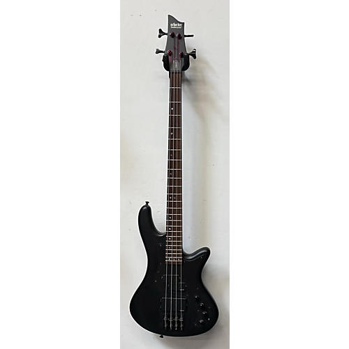 Schecter Guitar Research Stealth 4 Electric Bass Guitar Flat Black