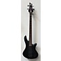 Used Schecter Guitar Research Stealth 4 Electric Bass Guitar Flat Black