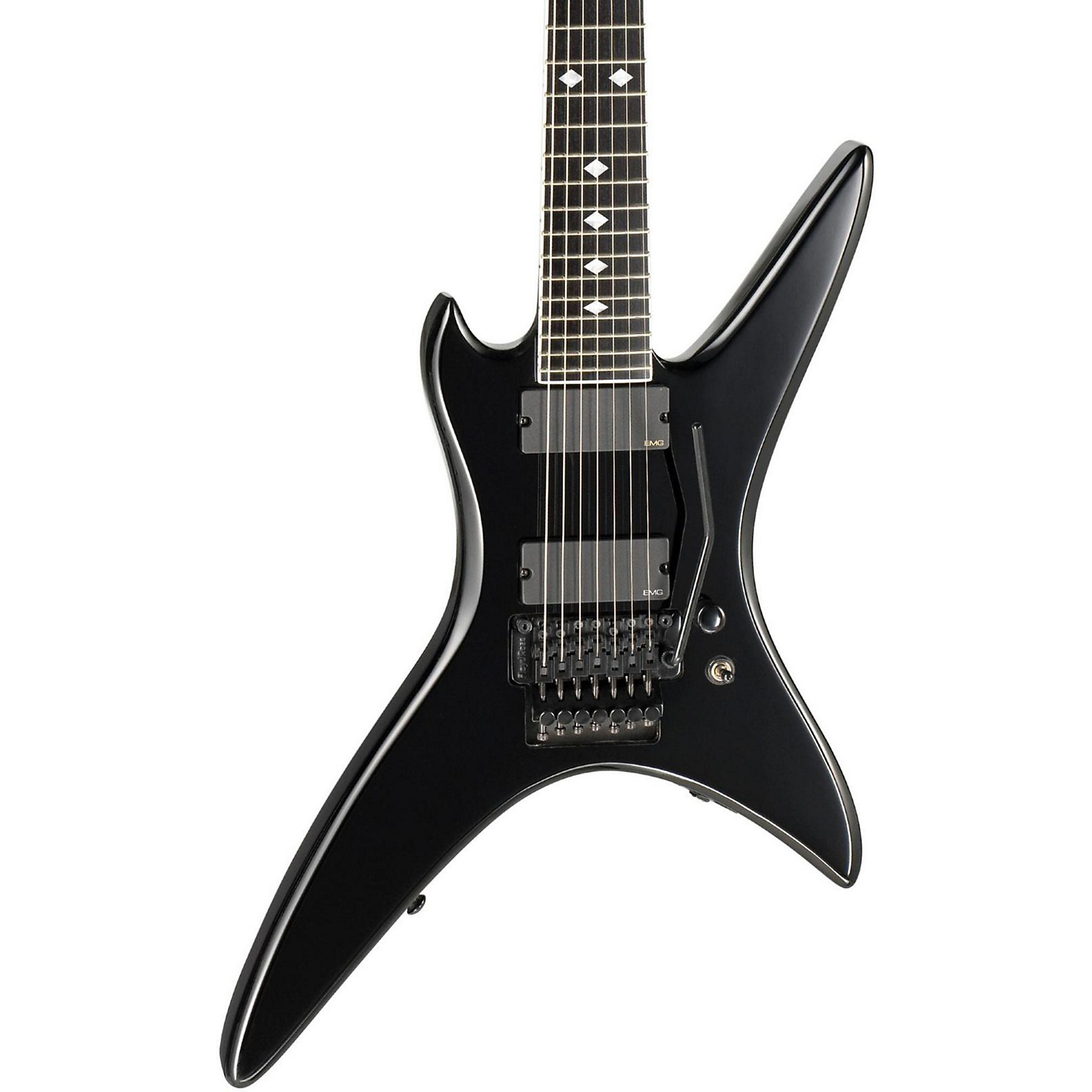 B.C. Rich Stealth Pro Marc Rizzo 7String Electric Guitar Musician