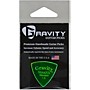 GRAVITY PICKS Stealth Standard Polished Fluorescent Green Guitar Picks 1.5 mm