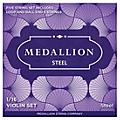 Medallion Strings Steel Violin String Set 1/2 Size, Medium1/16 Size, Medium