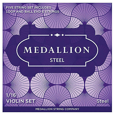 Medallion Strings Steel Violin String Set