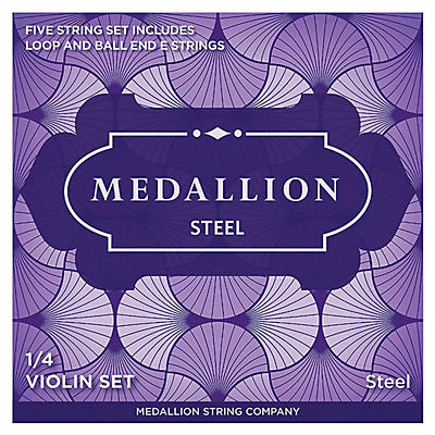 Medallion Strings Steel Violin String Set