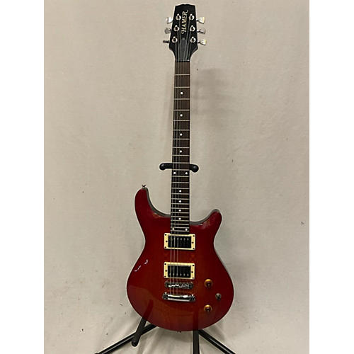 Hamer Stellar Doublecut Solid Body Electric Guitar Orange Burst
