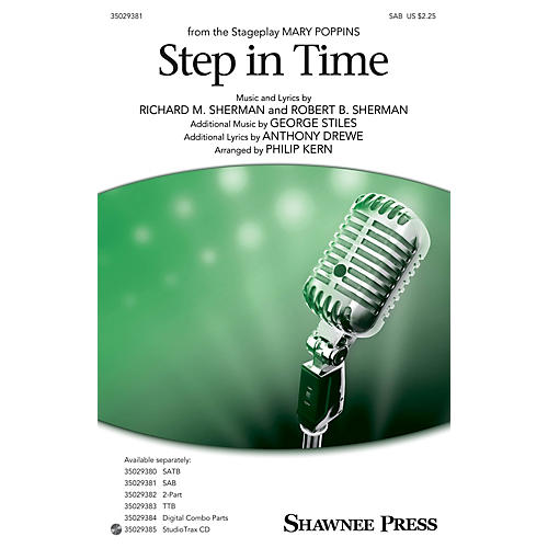 Shawnee Press Step In Time (from Mary Poppins) SAB arranged by Philip Kern