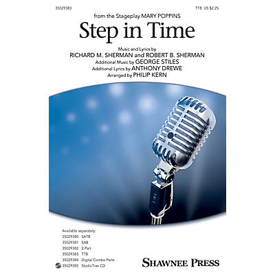 Shawnee Press Step In Time (from Mary Poppins) TTB arranged by Philip Kern