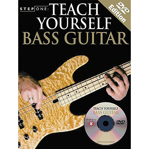 Music Sales Step One: Teach Yourself Bass Guitar Music Sales America Series Softcover with DVD by Various Authors
