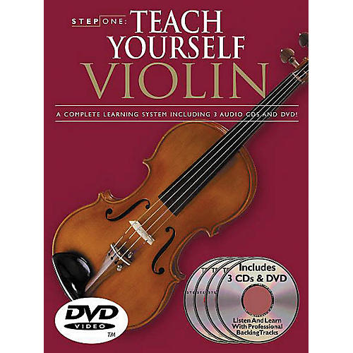 Music Sales Step One: Teach Yourself Violin Course Music Sales America Series Softcover with DVD by Antoine Silverman