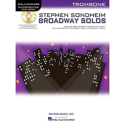 Hal Leonard Stephen Sondheim - Broadway Solos (Trombone) Instrumental Play-Along Series Softcover with CD