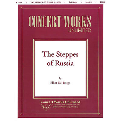 Hal Leonard Steppes of Russia Concert Band Level 3 Composed by Elliot Del Borgo