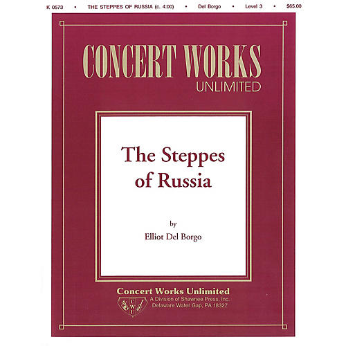 Hal Leonard Steppes of Russia Concert Band Level 3 Composed by Elliot Del Borgo