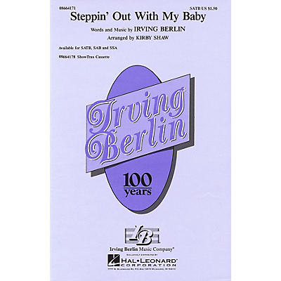 Hal Leonard Steppin' Out with My Baby SSA Arranged by Kirby Shaw