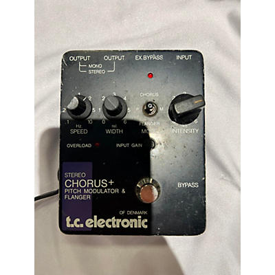 TC Electronic Stereo Chorus Pitch Mod Flanger Effect Pedal