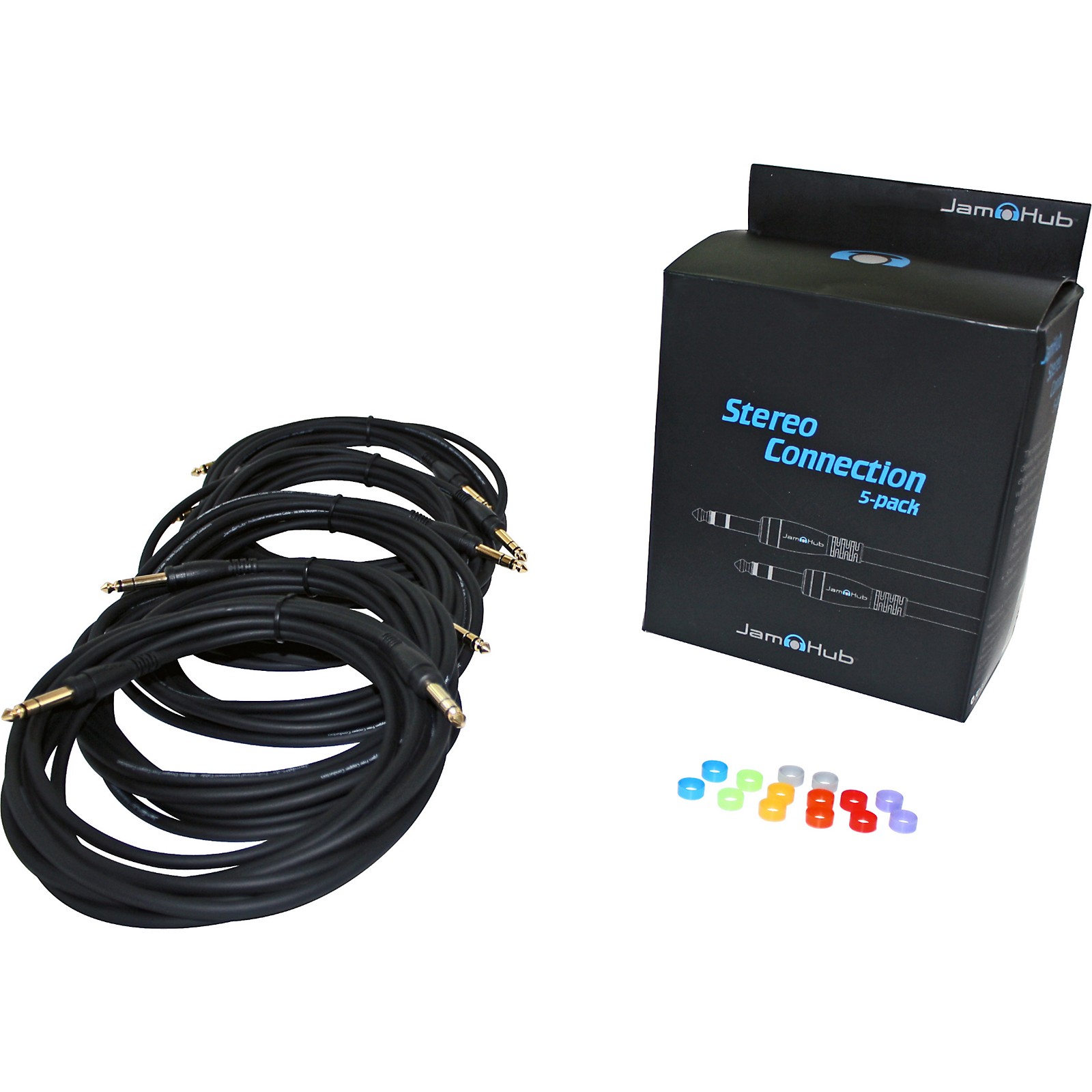 JamHub Stereo Connection 5Pack Musician's Friend