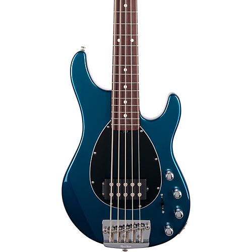 Ernie Ball Music Man Sterling 5 H Bass Vintage Blue Pearl