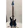 Used Ernie Ball Music Man Sterling HH Electric Bass Guitar Blue Burst