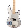 Open-Box Fender Steve Harris Signature Precision Bass Electric Bass Guitar Condition 2 - Blemished Olympic White with Pinstripe 194744335624