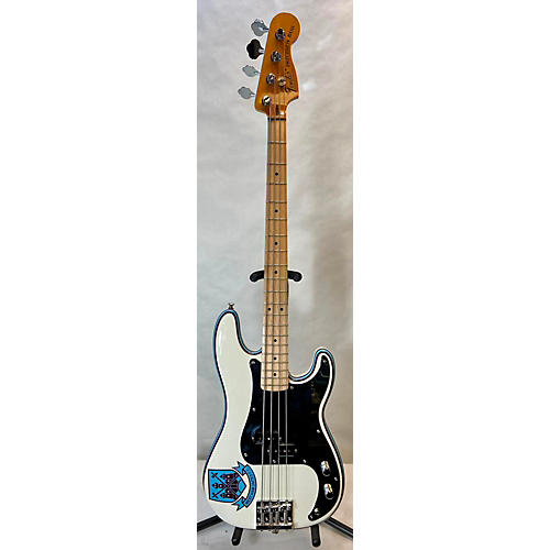 Fender Steve Harris Signature Precision Bass Electric Bass Guitar Antique White