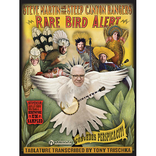 Steve Martin Rare Bird Alert Tablature Book