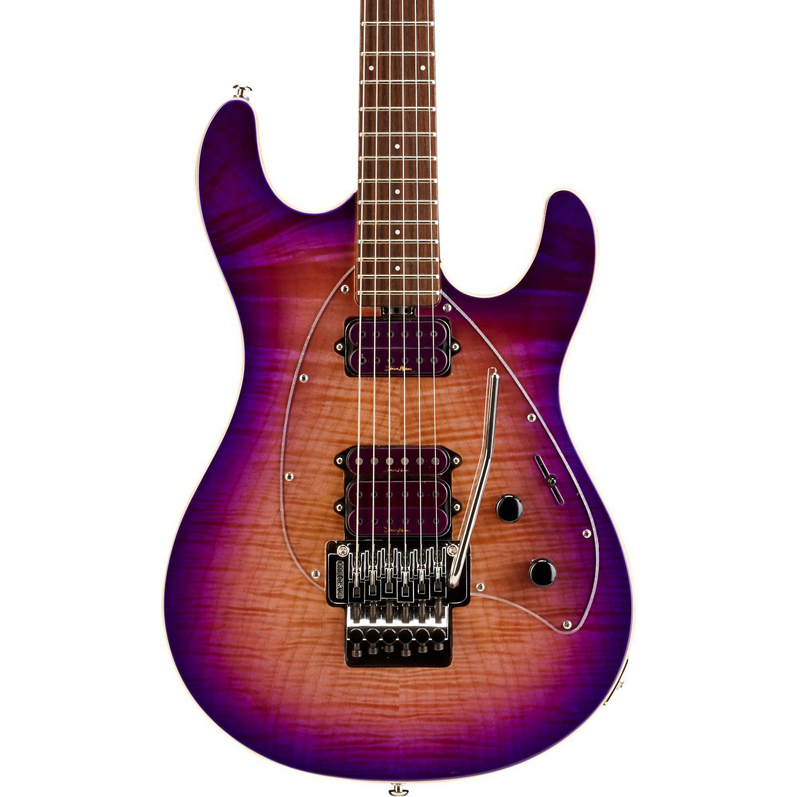 Ernie Ball Music Man Steve Morse Y2D Guitar with Floyd Rose Tremolo ...