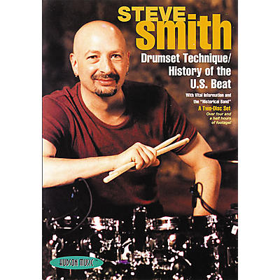 Hudson Music Steve Smith: Drumset Technique/History of the U.S. Beat (2-DVD Set)