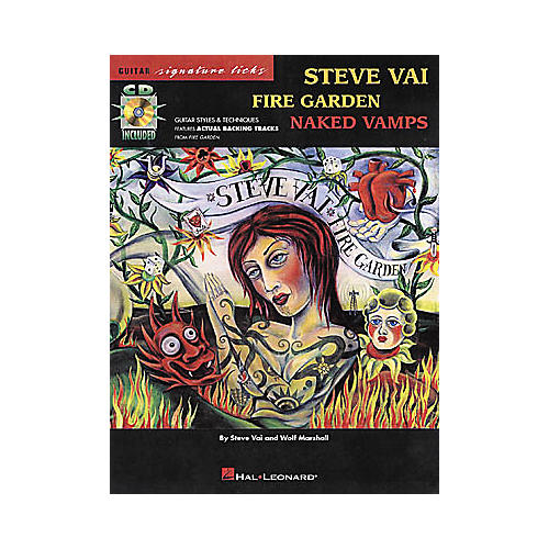 Steve Vai - Fire Garden: Naked Vamps (Book/CD)