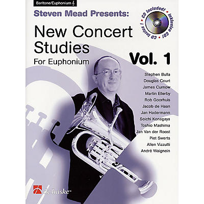 De Haske Music Steven Mead Presents: New Concert Studies for Euphonium De Haske Play-Along Book Series by Steven Mead