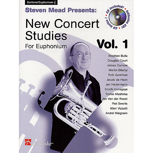 Steven Mead Presents: New Concert Studies for Euphonium De Haske Play-Along Book Series by Steven Mead