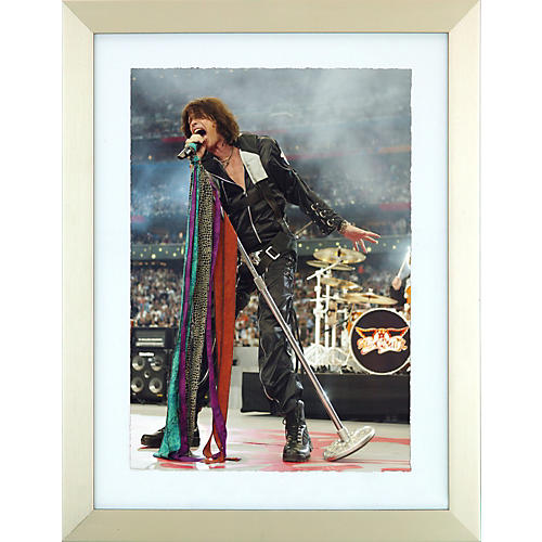 Steven Tyler Walk This Way Framed Print