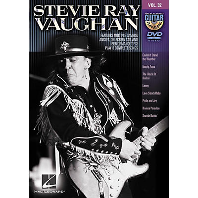 Hal Leonard Stevie Ray Vaughan - Guitar Play-Along DVD Volume 32