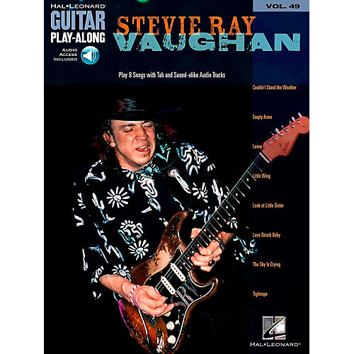 Stevie Ray Vaughan Guitar Play-Along Series Volume 49 Book with Online Audio