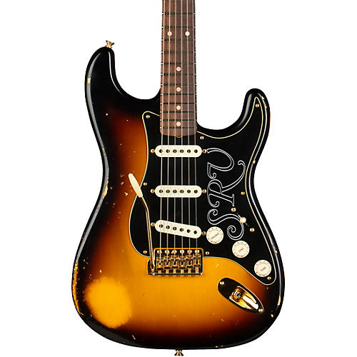 Fender Custom Shop Stevie Ray Vaughan Signature Stratocaster Relic Electric Guitar Faded 3-Color Sunburst